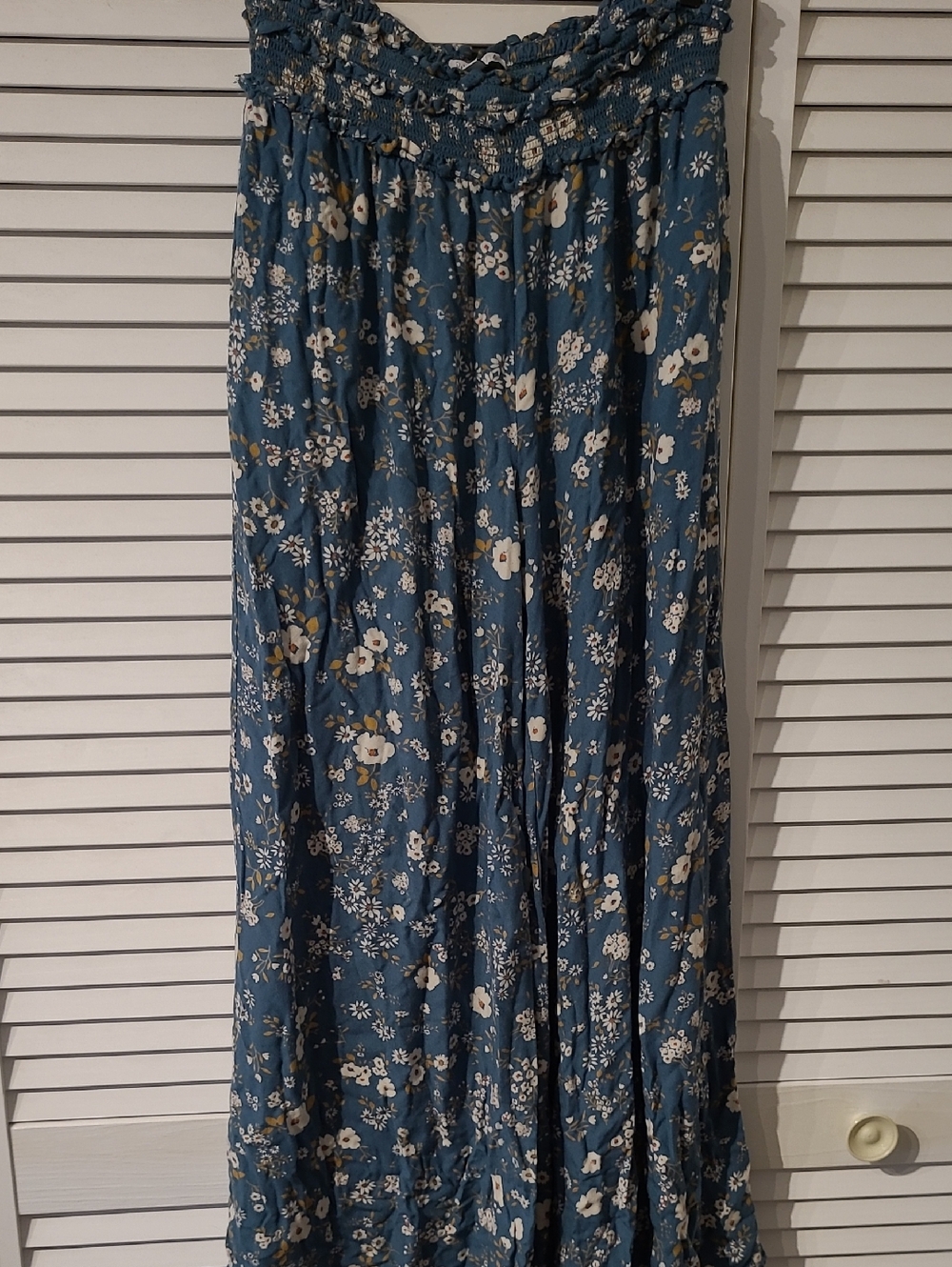 91. Patrons of Peace 100% rayon wide leg pants